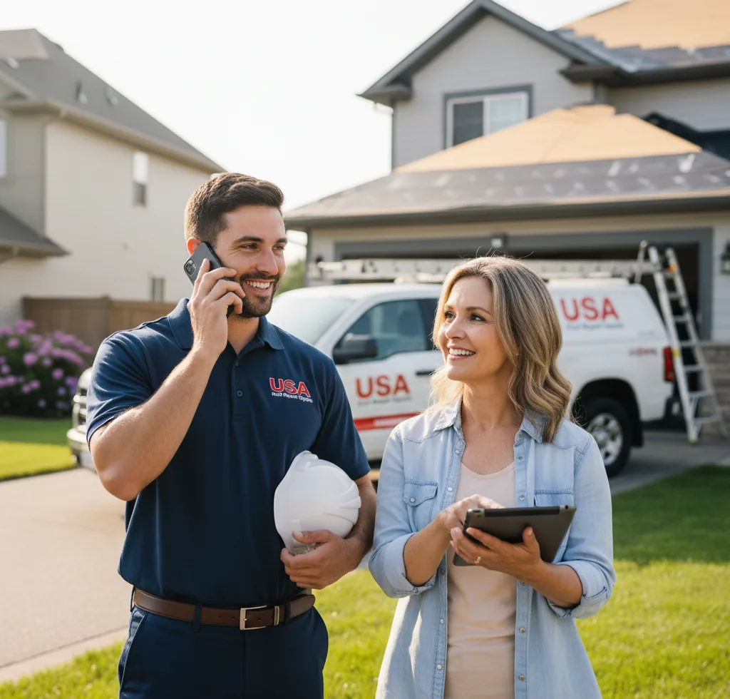 USA Roof Repair Experts customer support in Crystal River